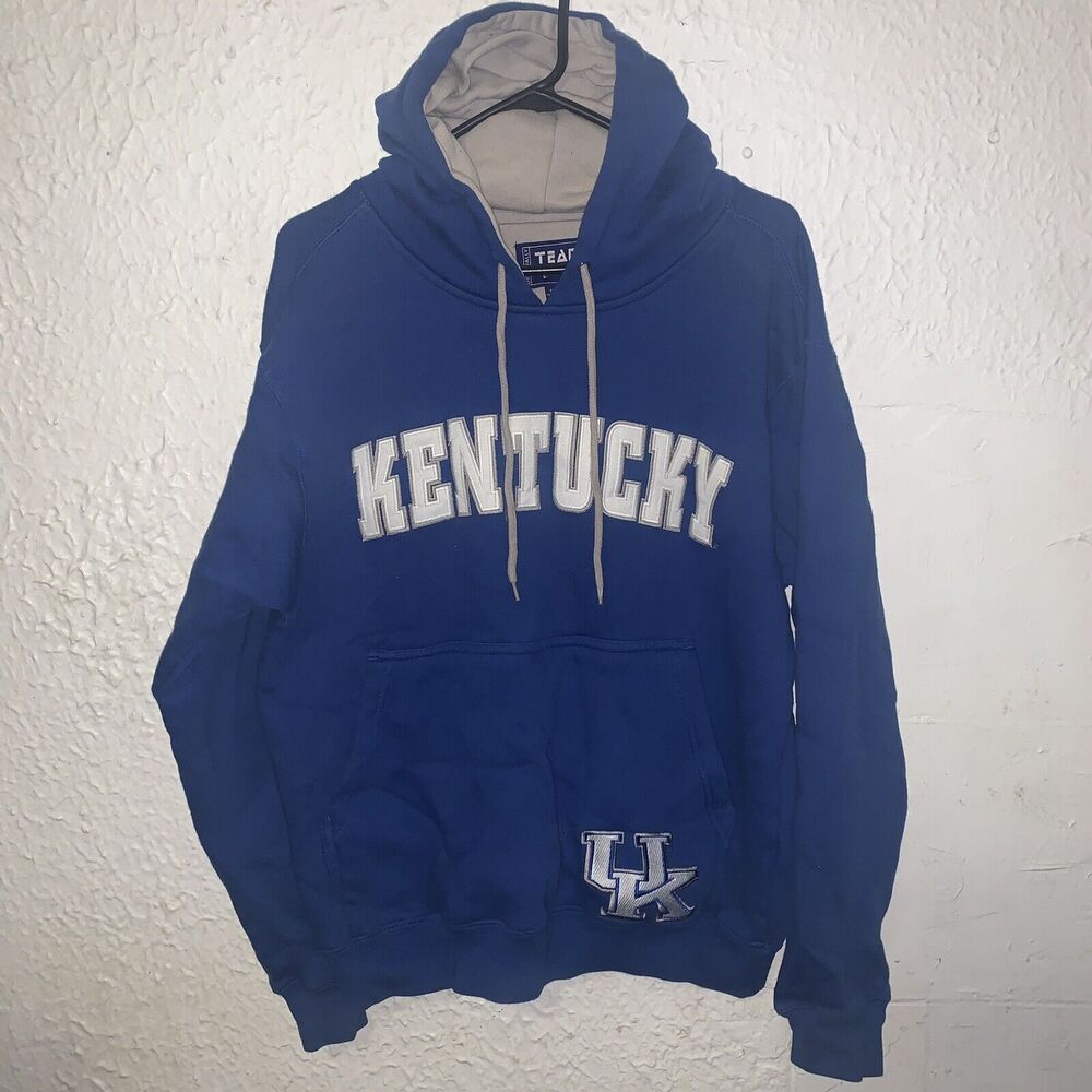 University Kentucky Wildcats UK Embroidered Team Edition Apparel Hoodie Jacket S